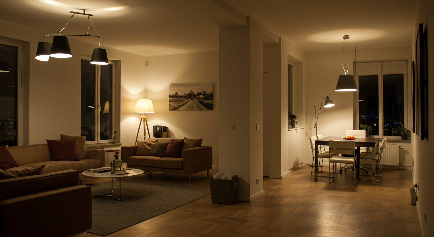 Iluminación residencial y comercial